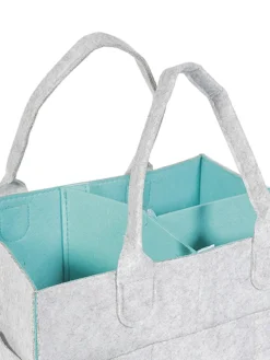 Market99 Square Felt Home Storage Organizer - 34X24X18Cm