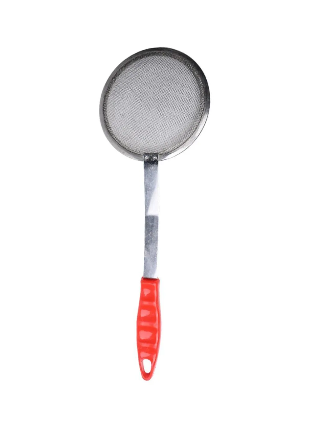 Market99 Stainless Steel SS Jara Frying Stainer ( Silver Colour)