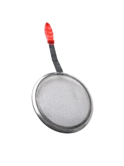 Market99 Stainless Steel SS Jara Frying Stainer ( Silver Colour)
