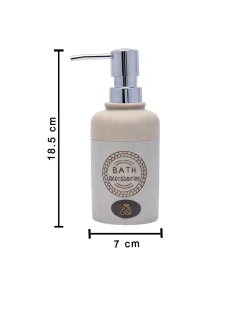 Market99 Stone Finish Soap Dispenser - 350 mL