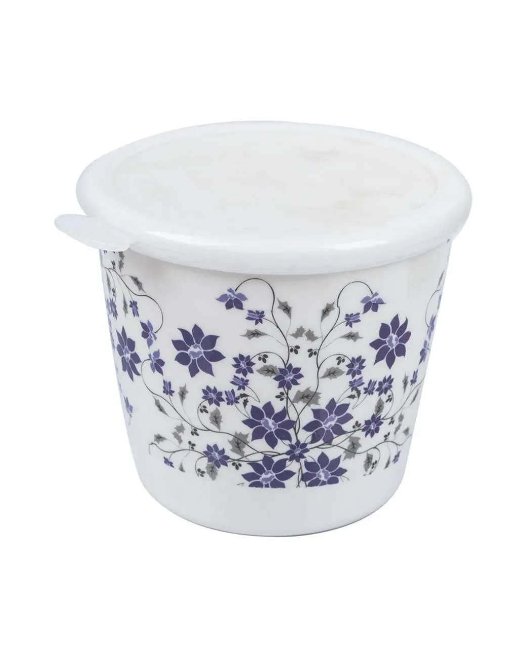 Market99 Tableware Floral Design Melamine Jar for Dining Table Pickle Storage Canister, 650 mL