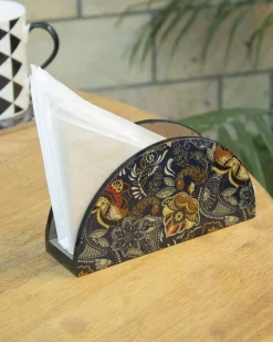 MARKET99 Tableware Napkin Box (1 Pcs, Floral Print)