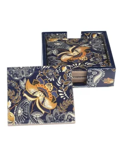 MARKET99 Tableware Tea Coaster (1 Pcs, Floral Print)
