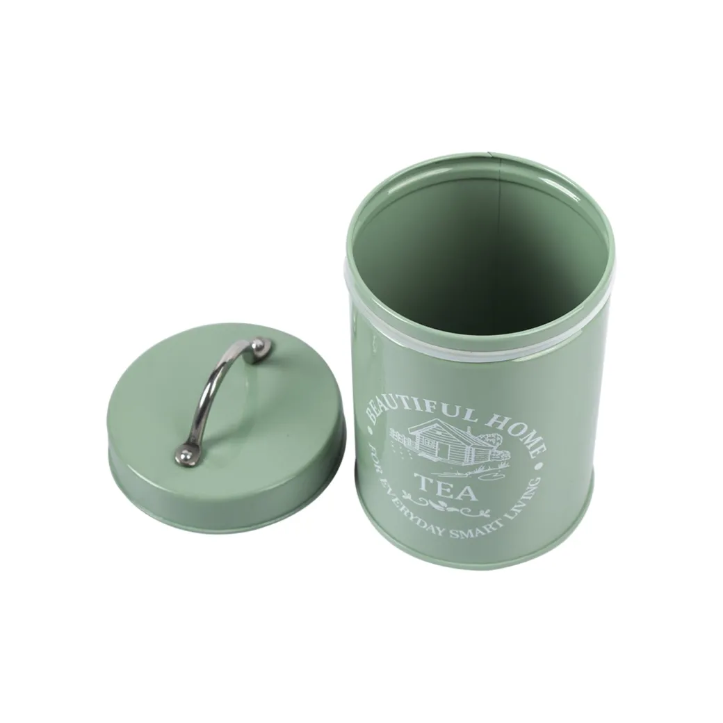 Market99 Tea & Sugar Storage Jar with Lid - Set Of 2, Each 850mL