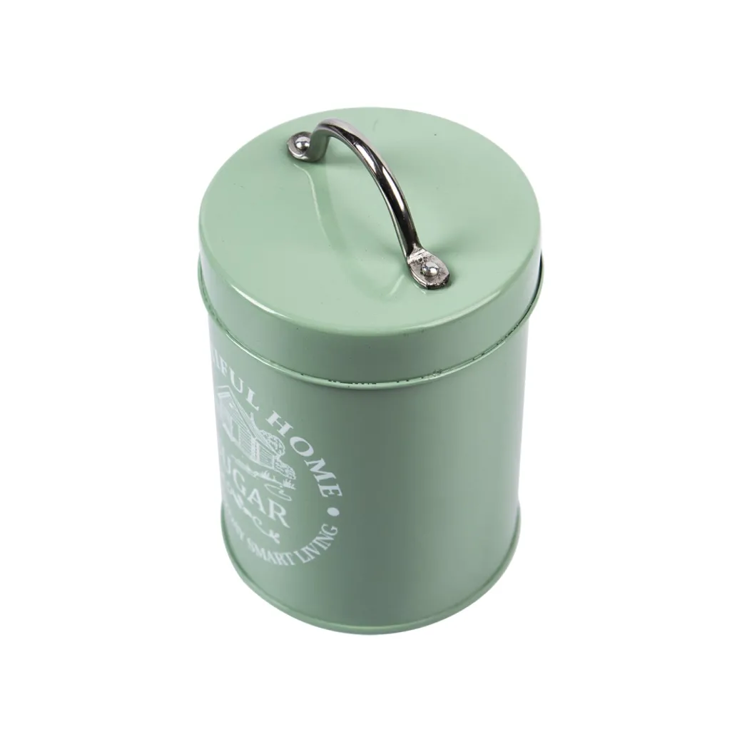 Market99 Tea & Sugar Storage Jar with Lid - Set Of 2, Each 850mL