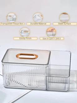 Market99 Transparent Tissue Box
