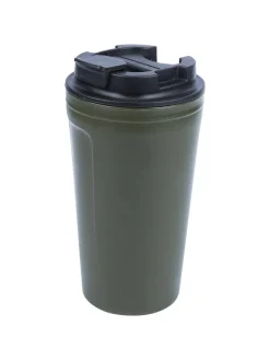 Market99 Travel Mug (420 mL), Quote, Maroon, Plastic