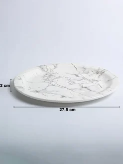MARKET99 White Static Dinner Set