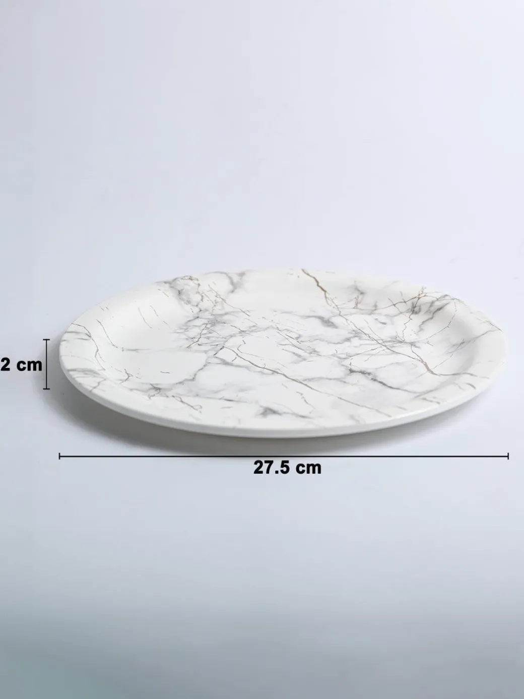 MARKET99 White Static Dinner Set