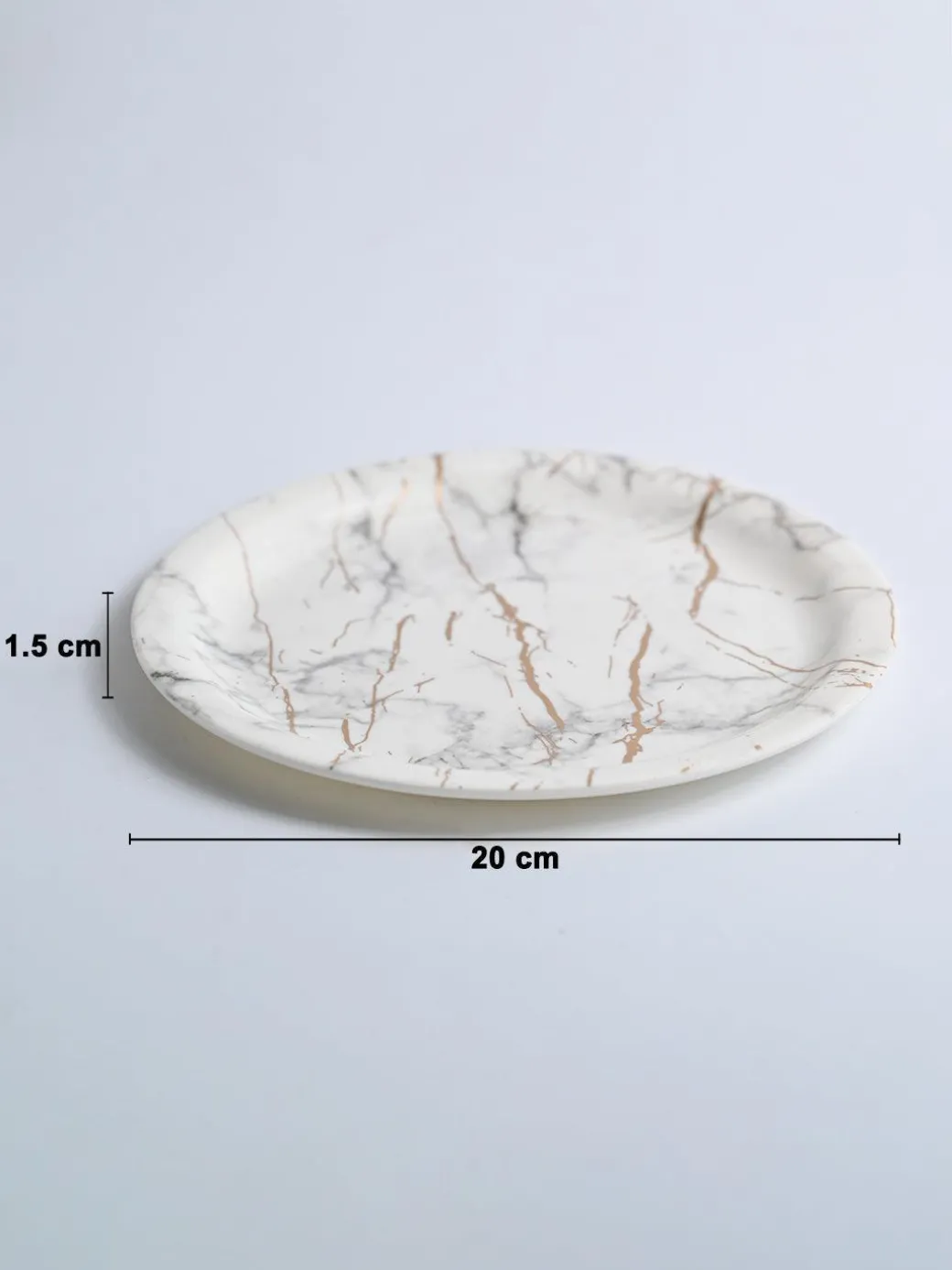 MARKET99 White Static Dinner Set