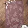 Maroon Tringle Pattern - Placemat Mat Set Of 4
