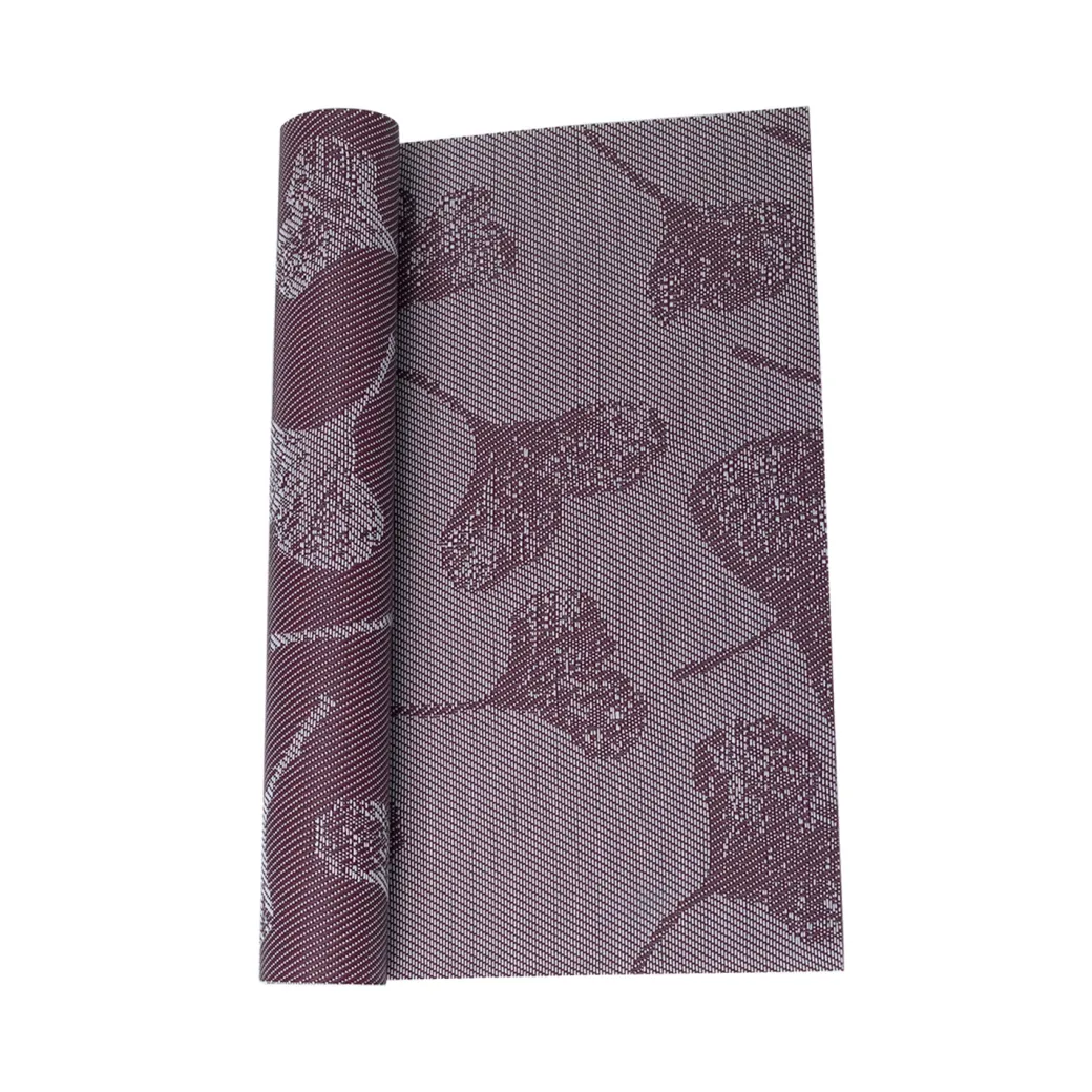 Maroon Tringle Pattern - Placemat Mat Set Of 4