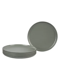 Melamine Round Full Plate (Set of 6)