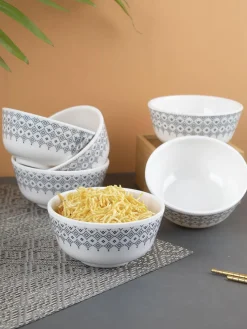 Melamine Round Soup Bowl (Set of 6)