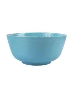 Melamine Turquoise Round Serving Bowl (Set of 2)