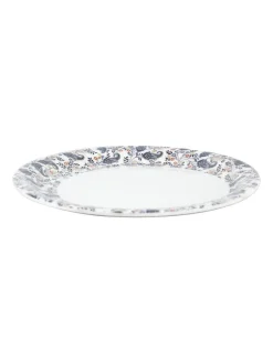 Melamine White Round Quarter Plate (Set of 6)