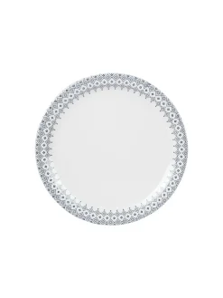 Melamine White Round Quarter Plate (Set of 6)