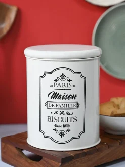 Metal Biscuite Jar - 1700 Ml