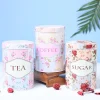 Metal Jar Set Of 3 - Multi Color, 900Ml