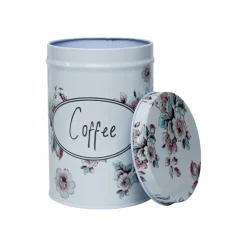 Metal Jar Set Of 3 - Multi Color, 600Ml