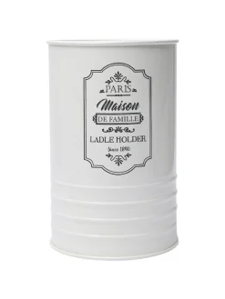 Metal Ladle Holder - ivory