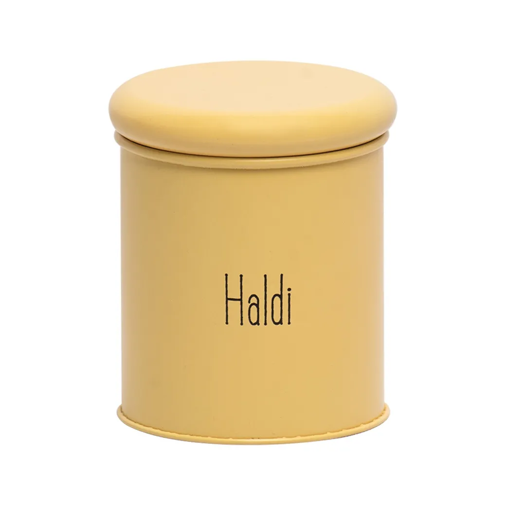 Metal Spice Jar Set Of 8 Pcs (Each 300 Ml)