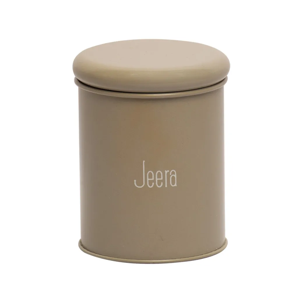 Metal Spice Jar Set Of 8 Pcs (Each 300 Ml)