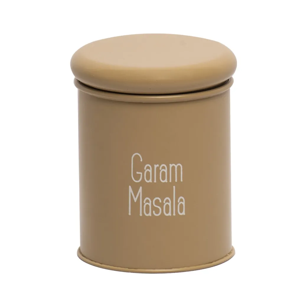 Metal Spice Jar Set Of 8 Pcs (Each 300 Ml)