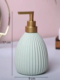Mint Freshness Soap Dispenser - Cylindrical Shape