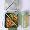 Mint Green Lunch Box Set - Fresh and Invigorating