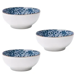 100Ml Blue Bowl Set Of 3