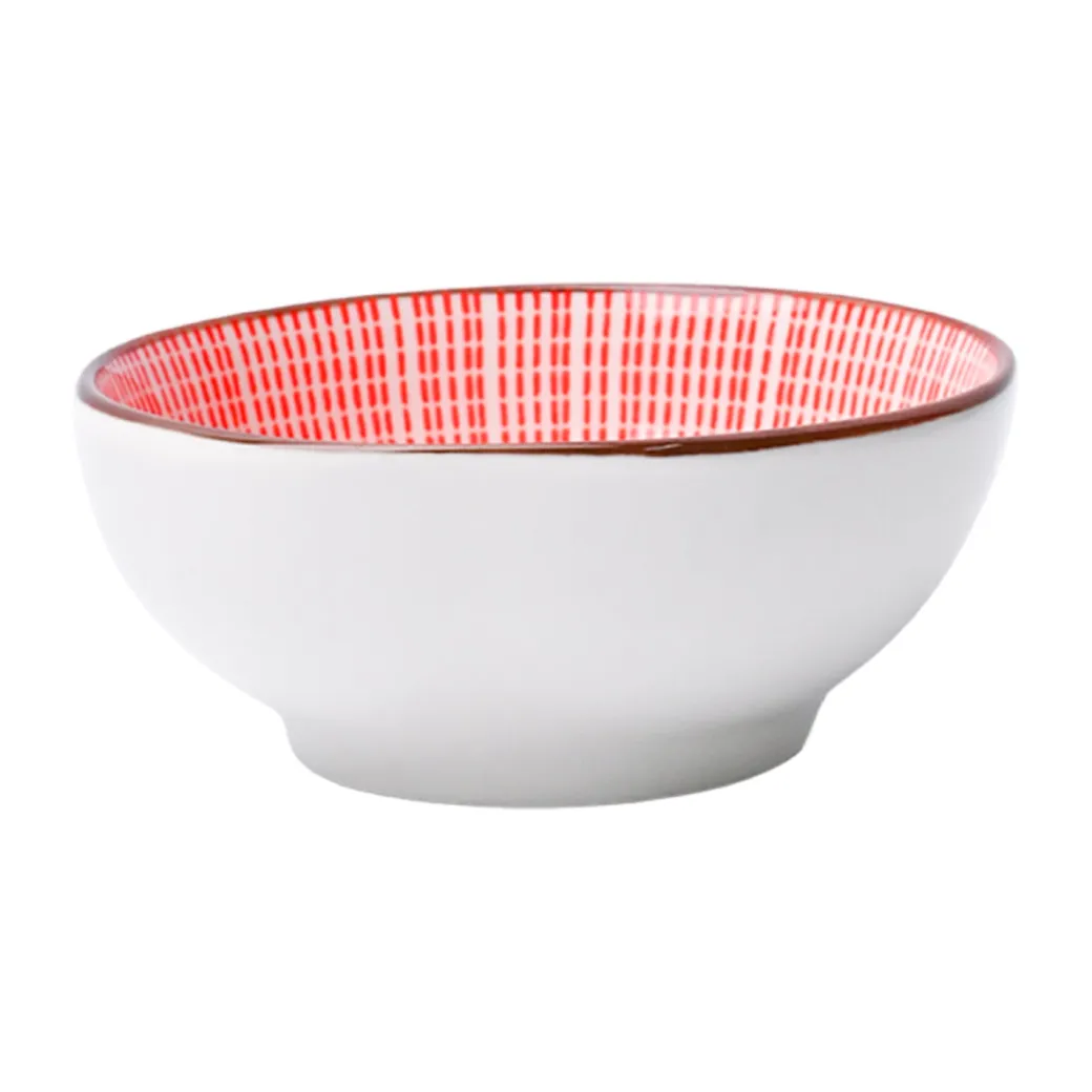 100Ml Red Bowl Set Of 3