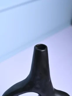 Modern Black Ceramic Vase