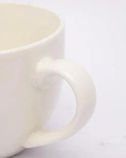 Mug, Emoji Print, for Tea & Coffee, White, Ceramic, 450 mL (Product Images) Issue