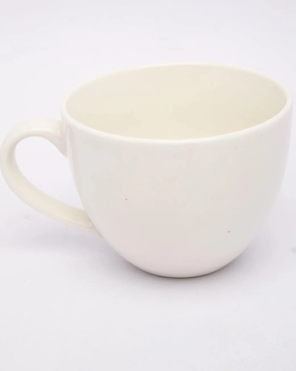 Mug, Emoji Print, for Tea & Coffee, White, Ceramic, 450 mL (Product Images) Issue