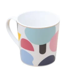 Multicolor Ceramic Coffee Mug 450 Ml - Abstract Pattern, Cups & Mugs