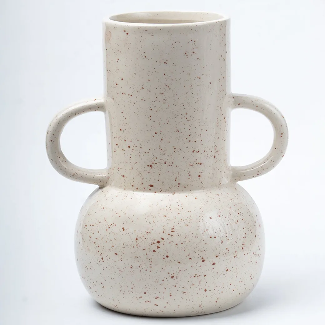 Multicolor Ceramic Vase - Antique Design, Flower Holder