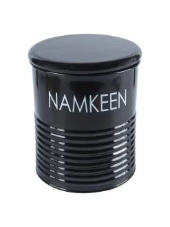 Namkeen Jar With Lid - (Black, 1700mL)