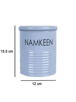 Namkeen Jar With Lid - (Blue, 1700mL)