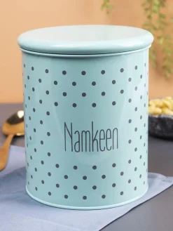 Namkeen Jar With Lid - (Green, 1700mL)