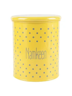 Namkeen Jar With Lid - (Yellow, 1700mL)