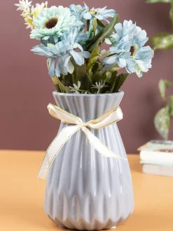 Nordic Vase, Grey, Ceramic