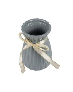 Nordic Vase, Grey, Ceramic