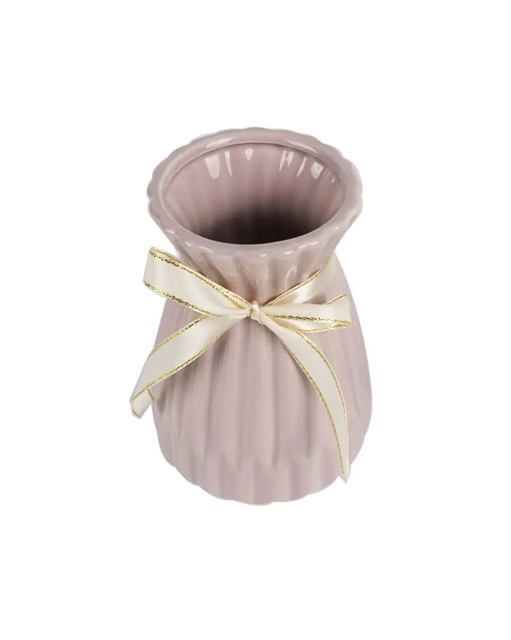 Nordic Vase, Pink, Ceramic