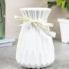 Nordic Vase, White, Ceramic