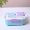 Off-White Lunch Box Set - Classic and Convenient