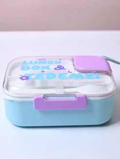 Off-White Lunch Box Set - Classic and Convenient