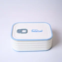 Off-White Rectangle Lunch Box - 580 ML