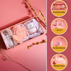 Orange Fragrance Candle Gift Set