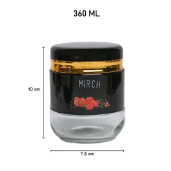 3-Piece Spice Jar Set 360ml